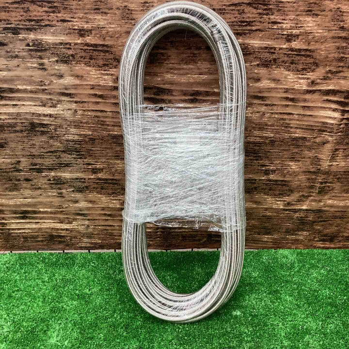 メーカー不明 高圧洗浄ワイヤーホース 4.5×15ｍ 1/4-1/8【川越店】