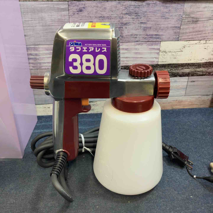 精和産業 セイワ 電動スプレー 塗装機 タフエアレス380【八潮店】