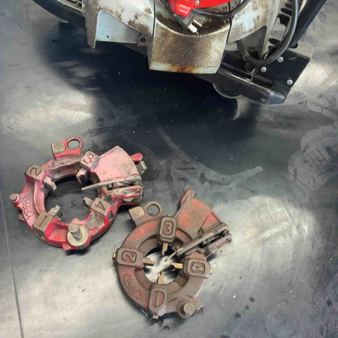 【店頭受取り限定】◇レッキス(REX) パイプマシン ねじ切り機 NS80A3 NS80AⅢ【藤沢店】