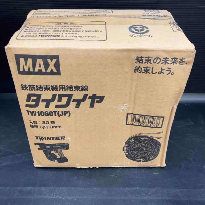 【未使用品】マックス(MAX) タイワイヤ 鉄筋結束機用結束線 TW1060T(JP) 30巻 ツインタイア【川越店】