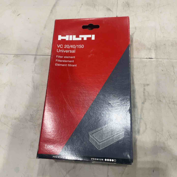 HILTI ヒルティ フィルターエレメント Filter element VC 20/50/150 用 2個セット 箱少し痛みあり【川口店】