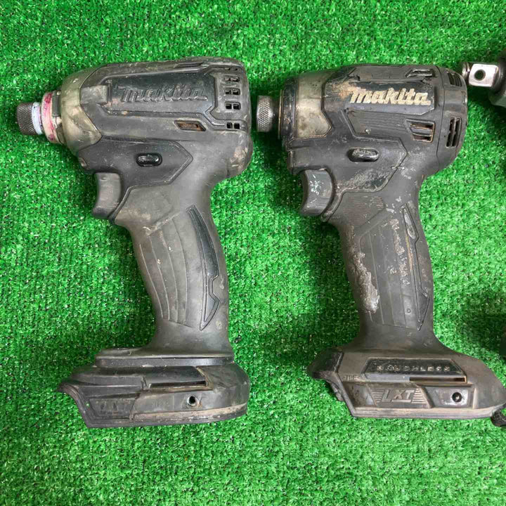 【ジャンク品まとめ売り】　マキタ　インパクトドライバー・インパクトレンチ　4台セット　TW258DZ・TD173DZB・TD147DZB【川崎店】