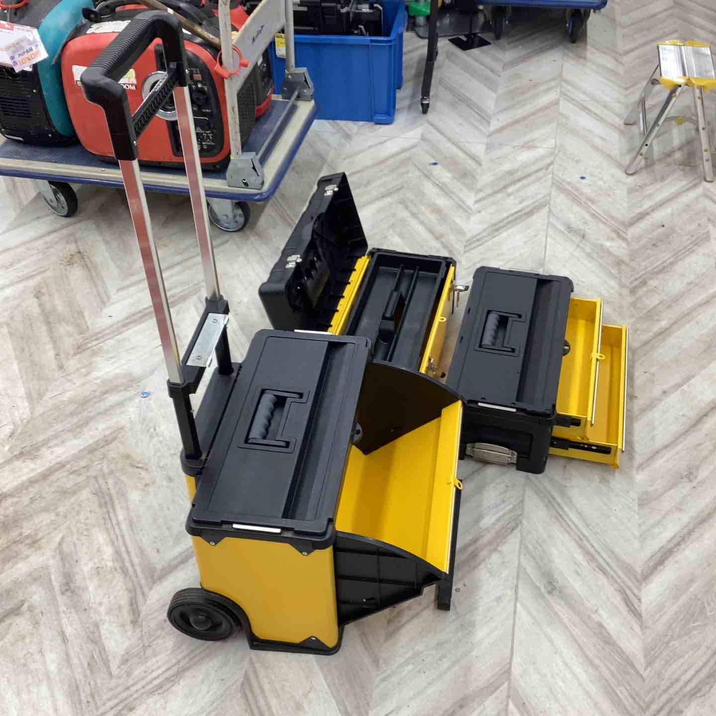 店頭受取り限定】アストロプロダクツ 3IN1 ツールチェスト キャスター