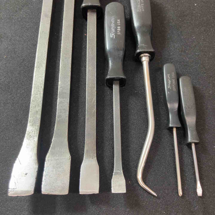 【中古品】 スナップオン(Snap-on) SPB24 プライバー・マイナス・ピッキングツール 旧グリップ 7本セット 【東大和店】