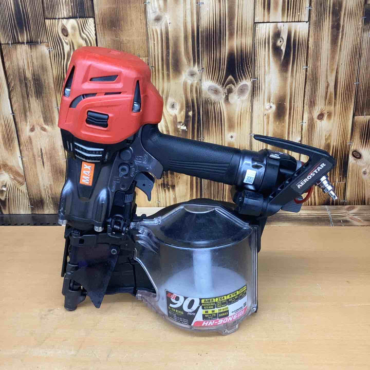 ★マックス(MAX) 高圧エア釘打ち機 HN-90N6(D)-G【越谷店】