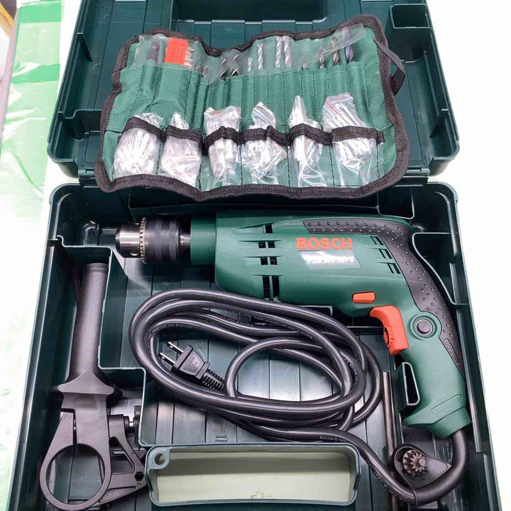 ボッシュ(BOSCH) 振動ドリル PSB600RE/S 振動ドリル 正転 逆転 アクセサリーセット付属 コンクリート モルタル タイル 石材 ブロック 硬質材 穴あけ 【越谷店】