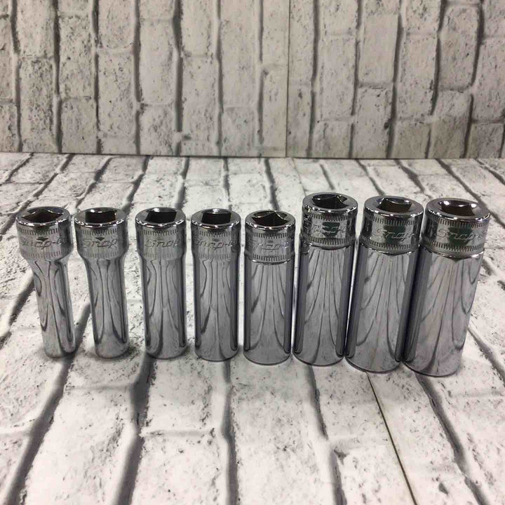 【スナップオン/Snap-on】 ディープソケット SFSM8～16mm 8点セット【越谷店】