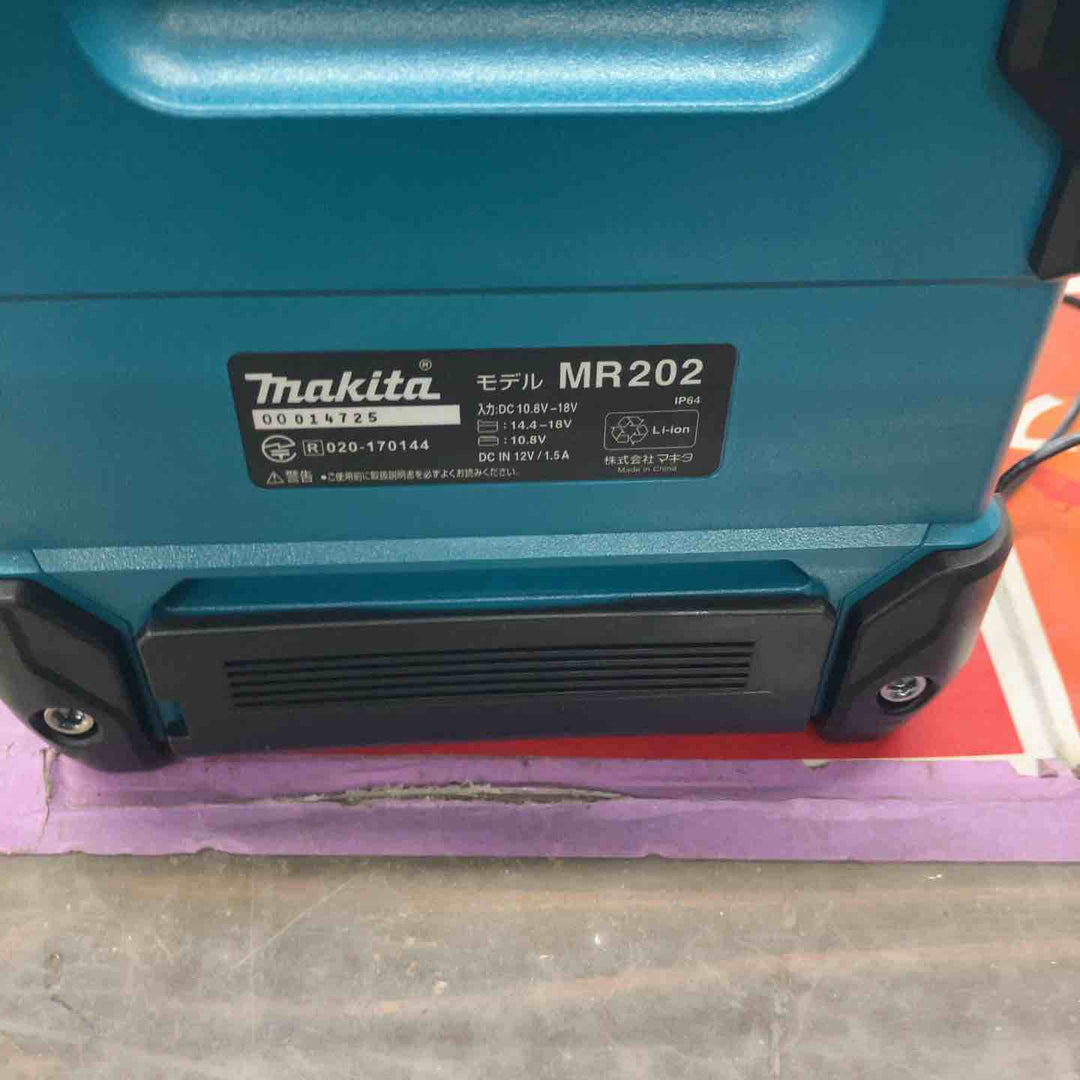 ★マキタ(makita) コードレススピーカー MR202【戸田店】