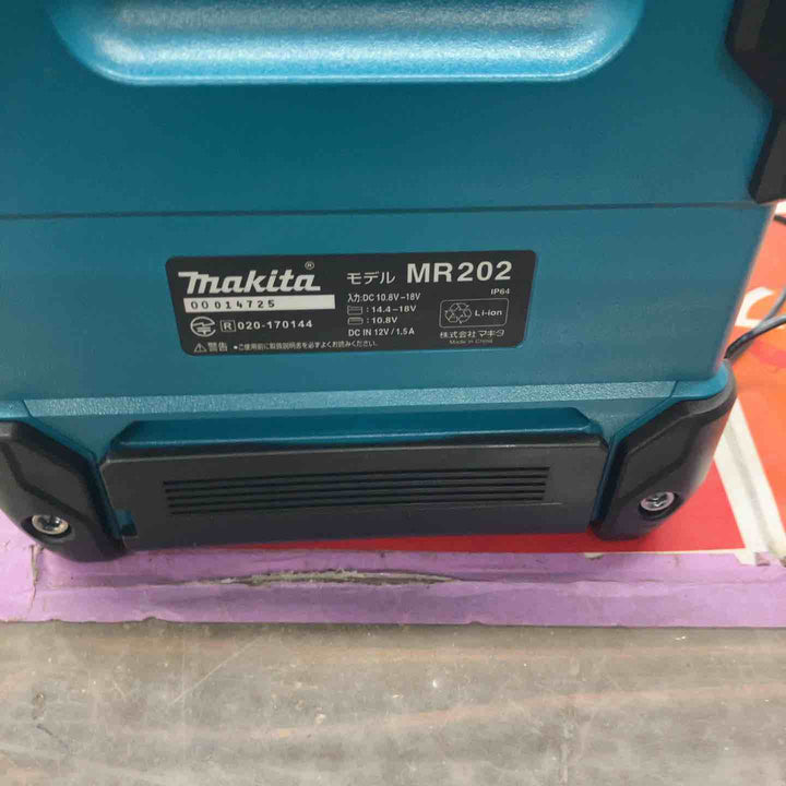 ★マキタ(makita) コードレススピーカー MR202【戸田店】
