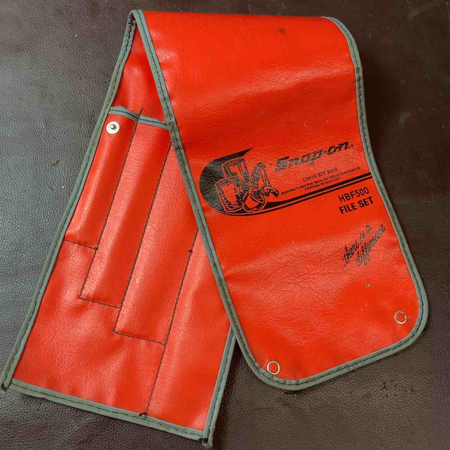 中古品】 スナップオン(Snap-on) ヤスリ4本セット HBF500(HF-614が2本