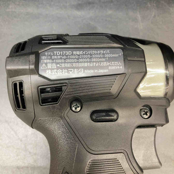 ★マキタ(makita) コードレスインパクトドライバー TD173DZB【川越店】