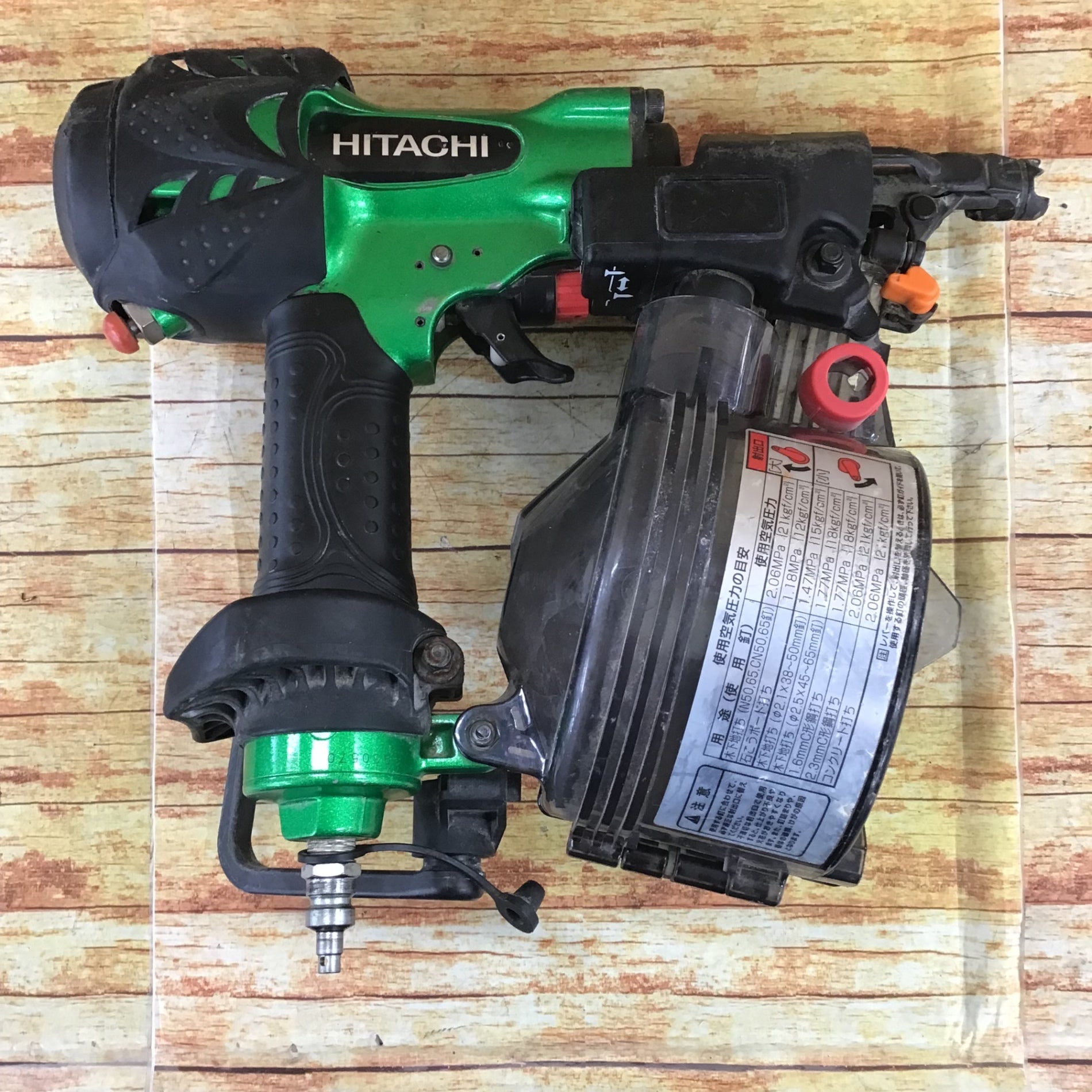☆ハイコーキ(HIKOKI ※旧:日立工機) 高圧エア釘打ち機 NV65HMC(L