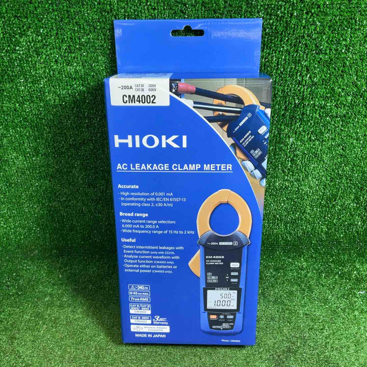 【未使用品】 日置電機(HIOKI) ACリーククランプメータ CM4002 【藤沢店】