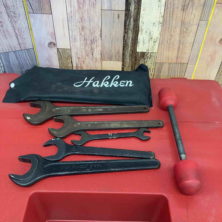 ◇ハッケン(Hakken) コアドリル据え置きタイプ SPJ-5A 水処理パッド ハンドル ケース付き【八潮店】