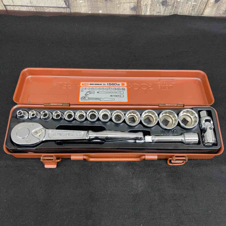 【中古品】トネ(TONE) ラチェットセット No.1560M【東大和店】