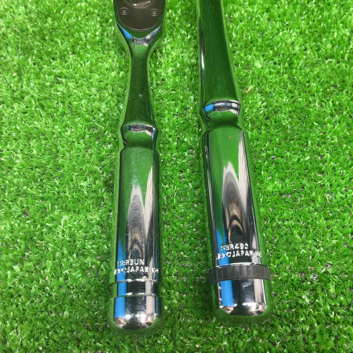 KTC ネプロス 12.7mm (1/2インチ) ラチェットハンドル NBR490、NTB306BAソケットセット NBR3UN、9.5sqラチェットレンチ【藤沢店】