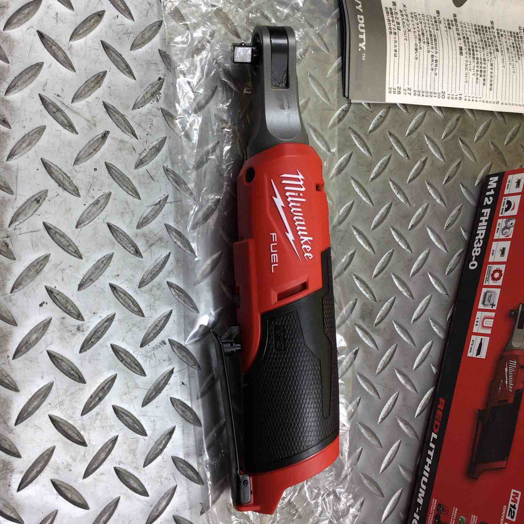 ★ミルウォーキー コードレスラチェットレンチ M12 FHIR38-0 JP【川崎店】