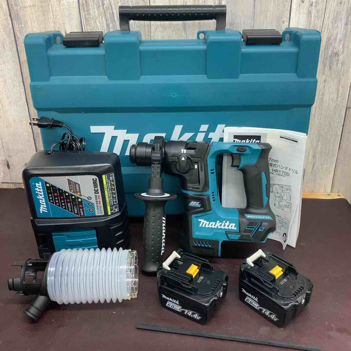 【中古美品】 マキタ(makita) 14.4V コードレスハンマドリル HR170DRGX フルセット品 【東大和店】