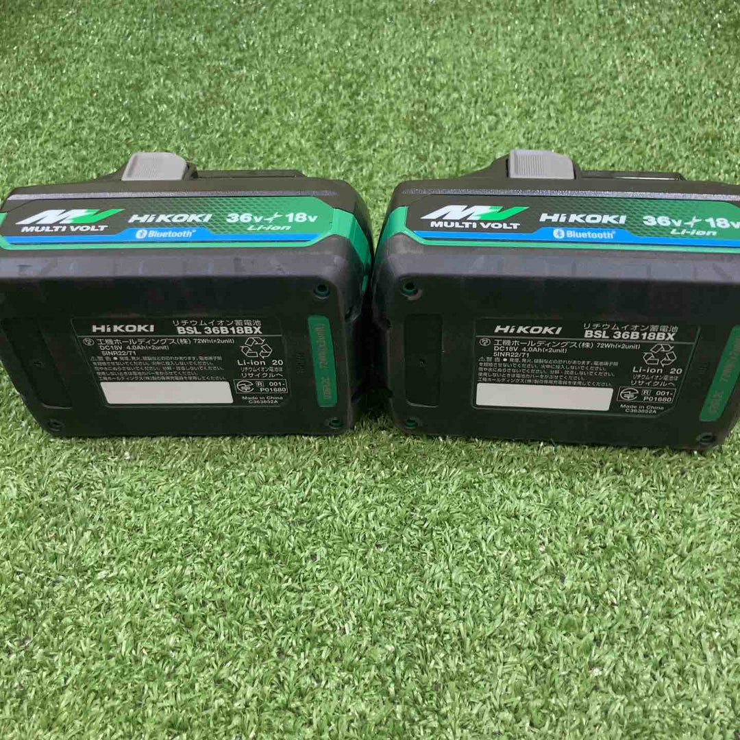 ★ハイコーキ(HIKOKI ※旧:日立工機) リチウムイオンバッテリー 36V/4.0Ah BSL36B18BX【川崎店】