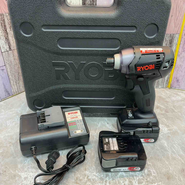 ◇リョービ(RYOBI) 充電式インパクトドライバ BID-1420L1 655200A【八潮店】