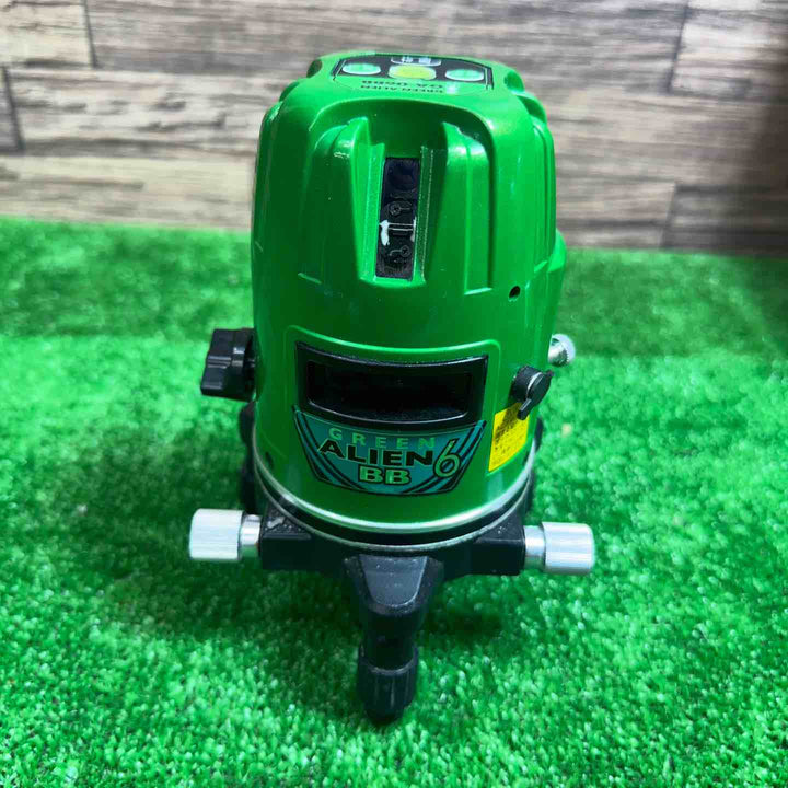 山真製鋸 グリーンレーザー墨出器 GA-06BB 6ライン(4方向大矩照射) エイリアンBB【桶川店】