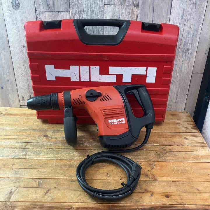 【中古品】ヒルティ(HILTI) コード式ハツリ機 TE500-AVR 100V【東大和店】