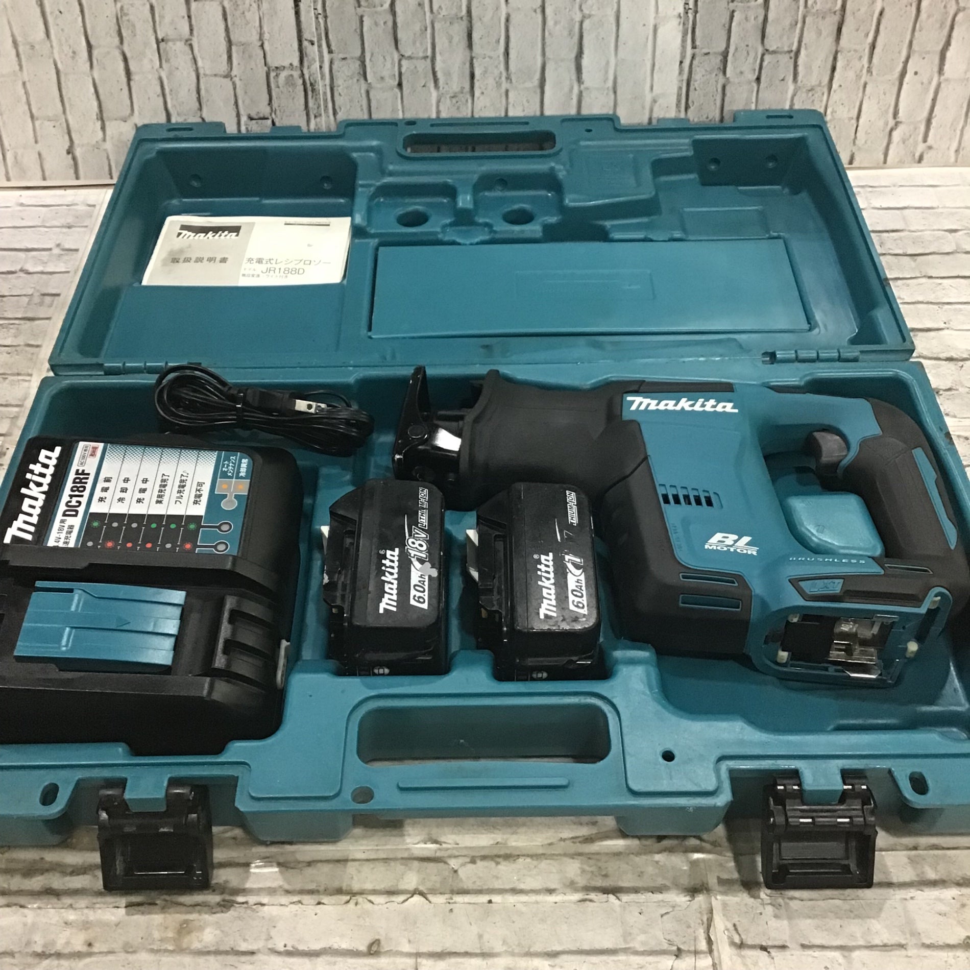☆マキタ(makita) コードレスレシプロソー JR188DRGX【川口店
