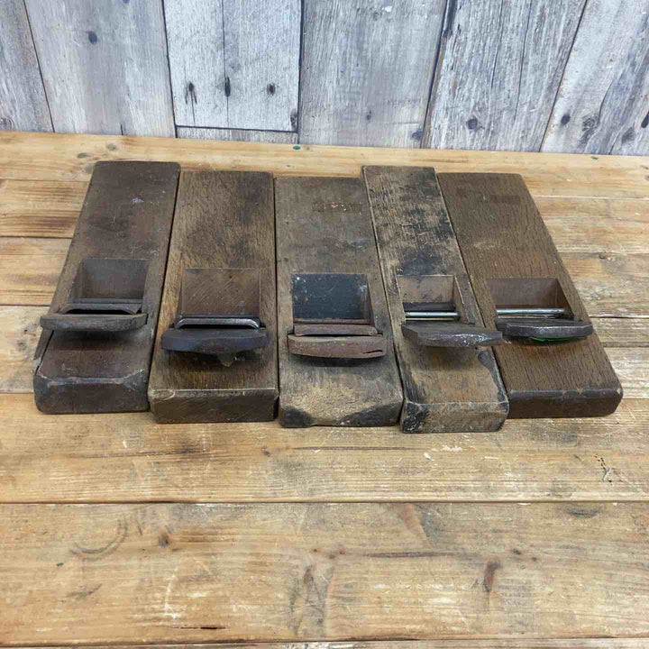 【中古品】 甚八・三六・東源次・助六・華仏？ 鉋5個セット  鉋 かんな カンナ 和工具 大工道具 鑿 のみ 鋸 のこ 【東大和店】
