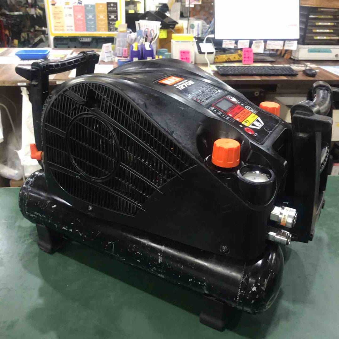 【現状品】★マックス(MAX) エアコンプレッサー AK-HH1270E_ブラック 保証なし【川口店】