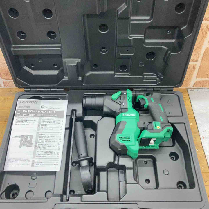 【未使用品】ハイコーキ(HIKOKI ※旧:日立工機) コードレスハンマドリル DH18DPA(NNK)【所沢店】