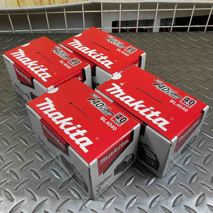 ★マキタ(makita) リチウムイオンバッテリー 40Vmax/4.0Ah BL4040　4個セット　【川崎店】