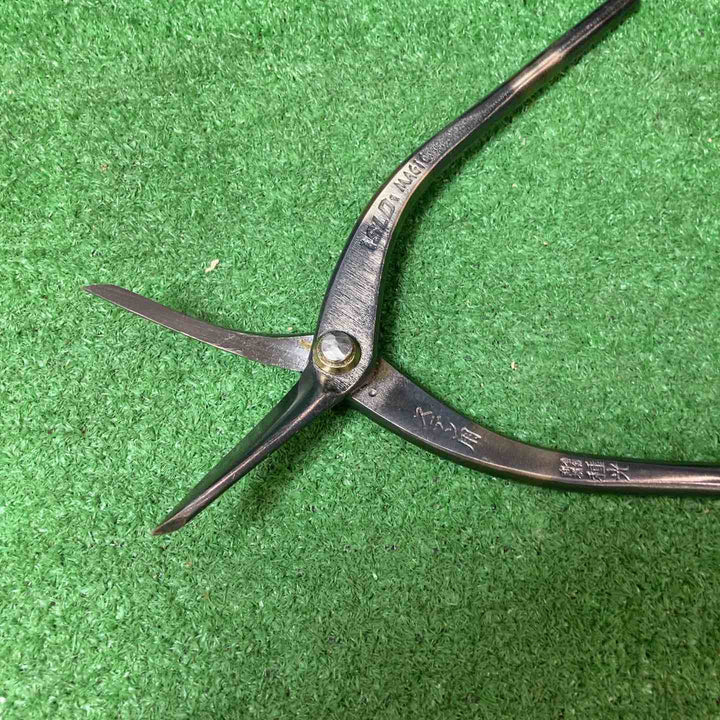 【未使用品(店頭展示品)】ツボタ(種光)板金鋏(金切鋏)柳刃 270mm ステン用 安来鋼 SLD使用【岩槻店】