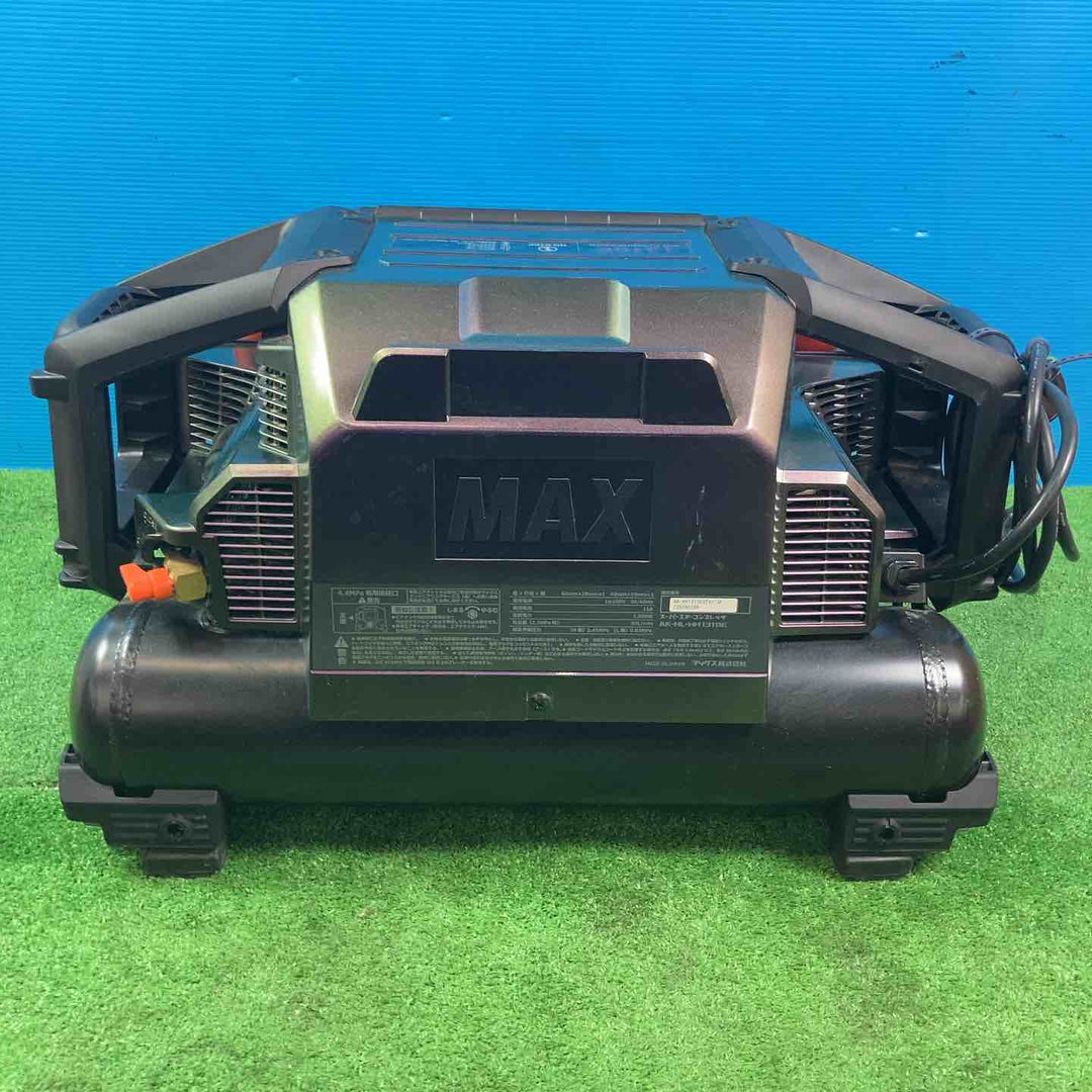 【美品】◇マックス(MAX) 高圧専用 エアコンプレッサー AK-HH1310E【高圧×4】＿グリーンアメジスト【岩槻店】