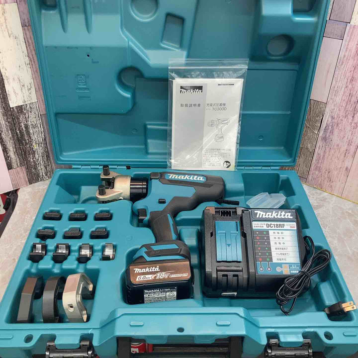 ★マキタ(makita) コードレス圧着機 TC300DRG【八潮店】