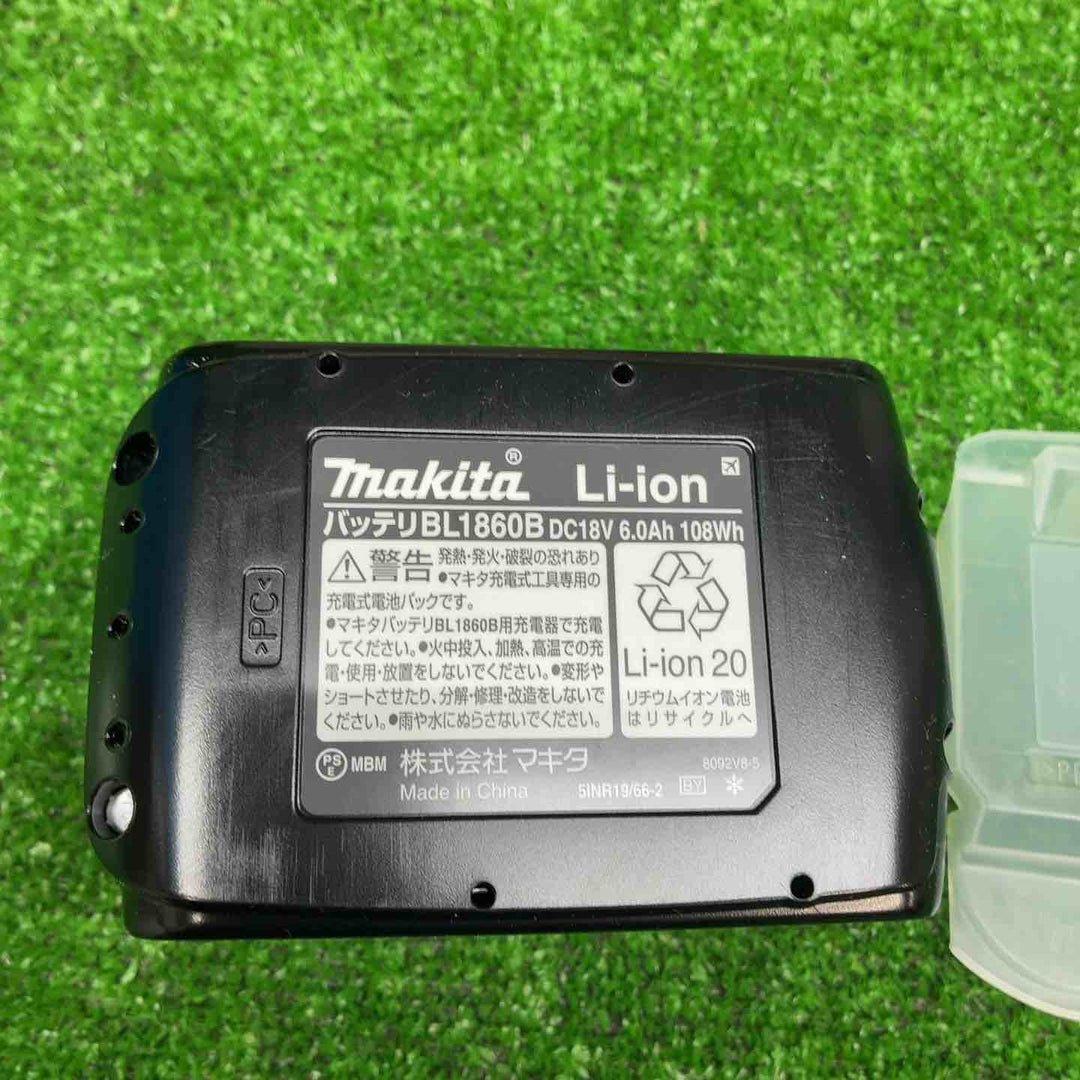 【5個セット】マキタ(makita) リチウムイオンバッテリー 18V/6.0Ah BL1860B【藤沢店】