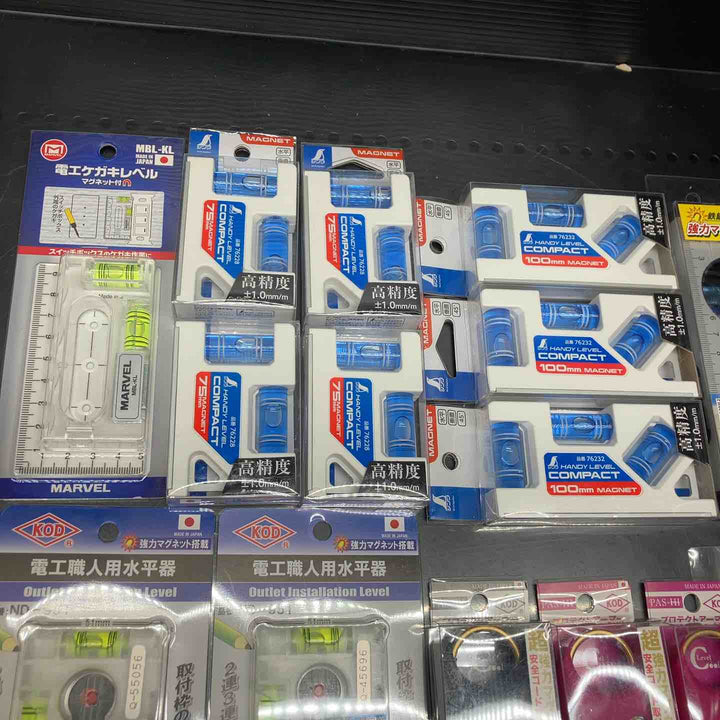 ▼水平器 磁石モデル マグネット付き 30個まとめ売り エビスダイヤモンド KOD シンワ等【川越店】