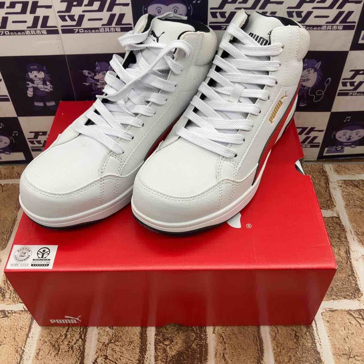 【未使用】◇プーマ/PUMA 安全靴 作業靴 ﾍﾘﾃｲｼﾞ ｴｱﾂｲｽﾄ2.0 ﾐｯﾄﾞ PU【所沢店】
