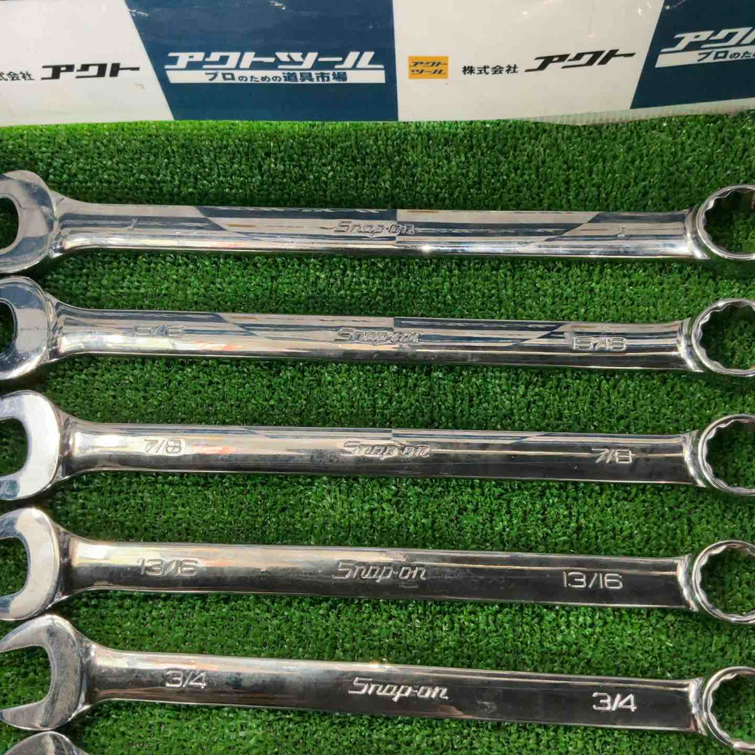 スナップオン Snap-on コンビネーションレンチ インチ 11本セット OEX10B/11B/12B/16B/18B/22B/24B/26B/28B/30B/32B【草加店】