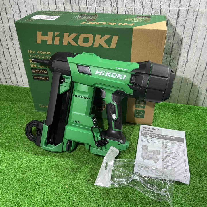 ★ハイコーキ(HIKOKI) コードレスコンクリート釘打機 NC1840DA(NN)(本体のみ)【川口店】