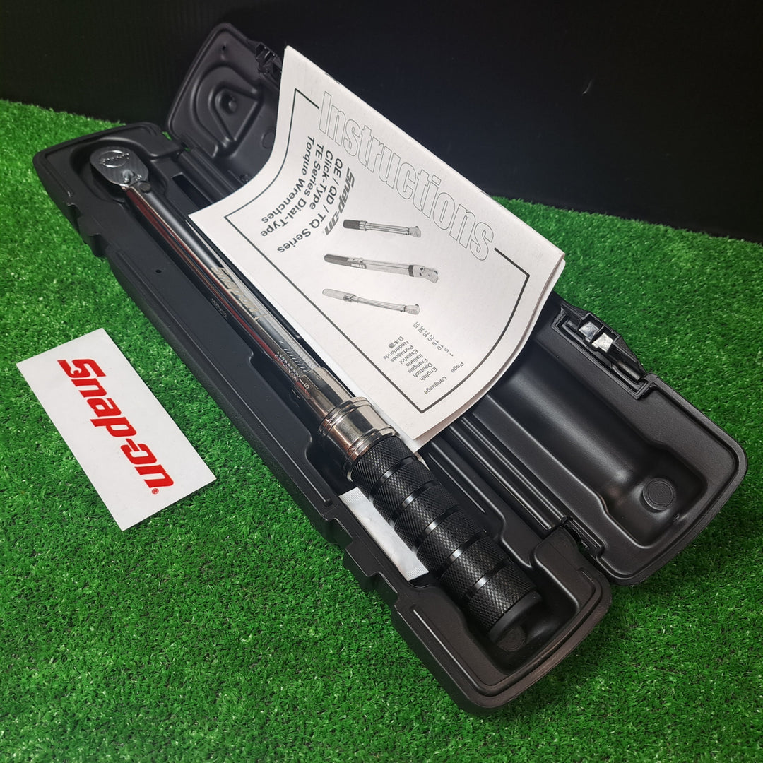 スナップオン/Snap-on 3/8 トルクレンチ QE2RN100 ブラック 20-100N・m【岩槻店】