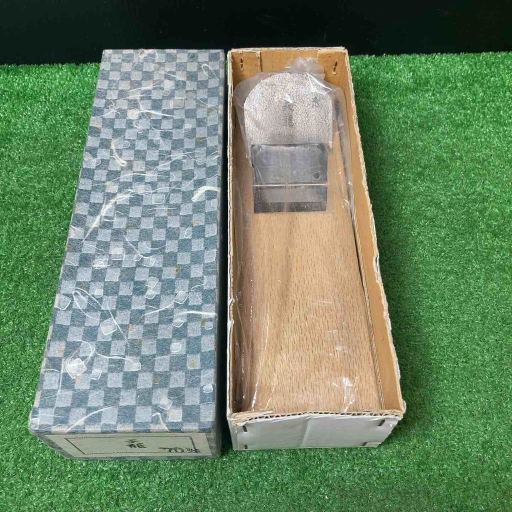 作者不明 在銘 「天龍」 寸八鉋 70mm カンナ 和工具 大工道具 【岩槻店