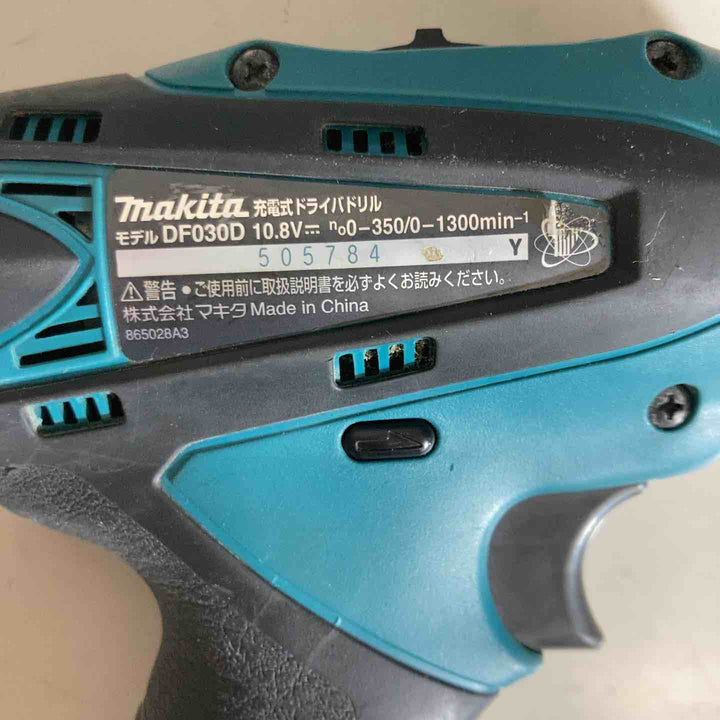 ☆マキタ(makita) コードレスドリルドライバー DF030DWX【戸田店】