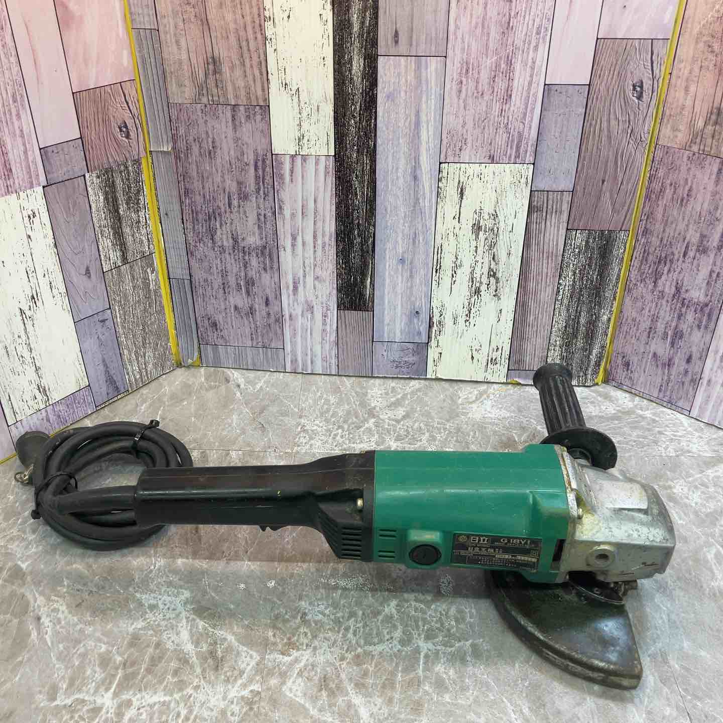 ◇ハイコーキ(HIKOKI ※旧:日立工機) 180mm 電子ディスクグラインダ G18Y1【八潮店】 ◇ハイコーキ(HIKOKI ※旧:日立工機) 180mm 電子ディスクグラインダ