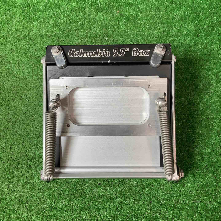 【中古品】極東産機 コロンビア フラットボックス (ドライウォールパテ) 5.5インチ+10インチ(ハンドル付)【岩槻店】