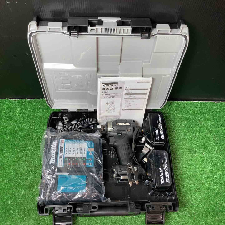 【中古品】★マキタ(makita) コードレスインパクトドライバー TD173DRGXB【岩槻店】