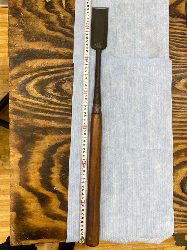 石流　突き鑿　2本組　龍虎　全長約660mm　刃長約49mm、約24mm【柏店】