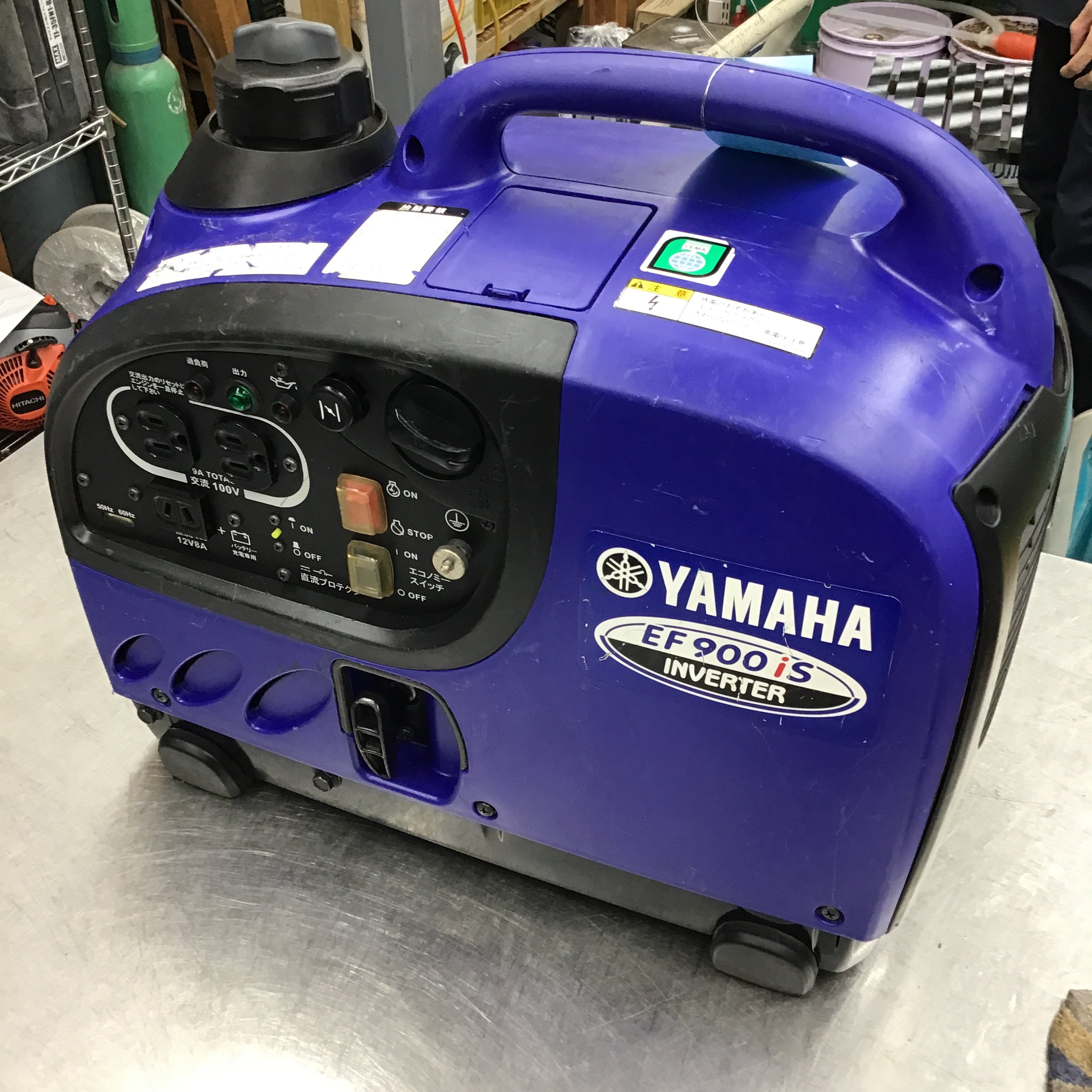 YAMAHA ヤマハ インバーター発電機 EF900is防災関連グッズ