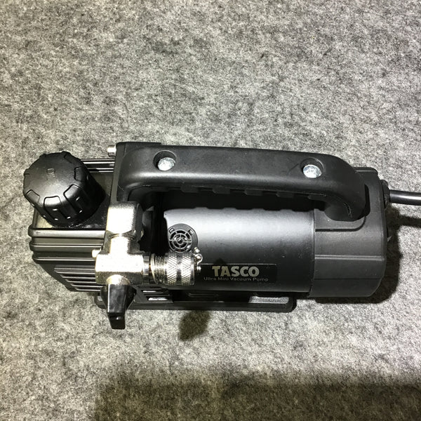 〇イチネンTASCO オイル逆流防止弁付ウルトラミニシングルステージ真空ポンプ TA150SV【桶川店】