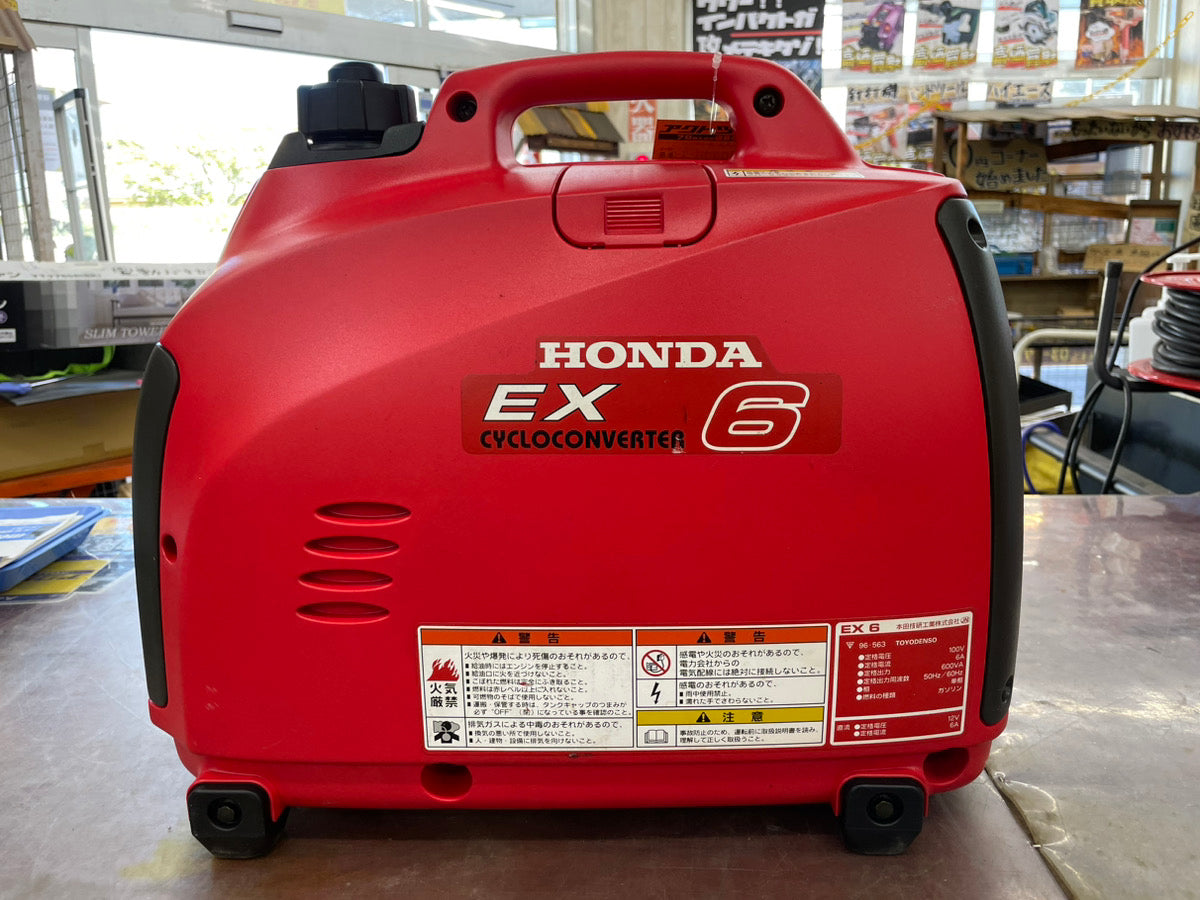 〇ホンダ(HONDA) サイクロコンバーター発電機 EX6【柏店】 | アクト