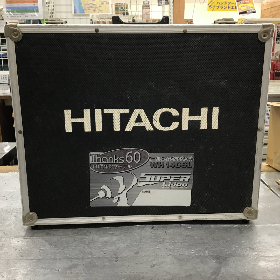 〇ハイコーキ(HIKOKI ※旧:日立工機)  14.4Vコードレスインパクトドライバ パワフルレッド WH14DSL(SLCK)(R)【所沢店】